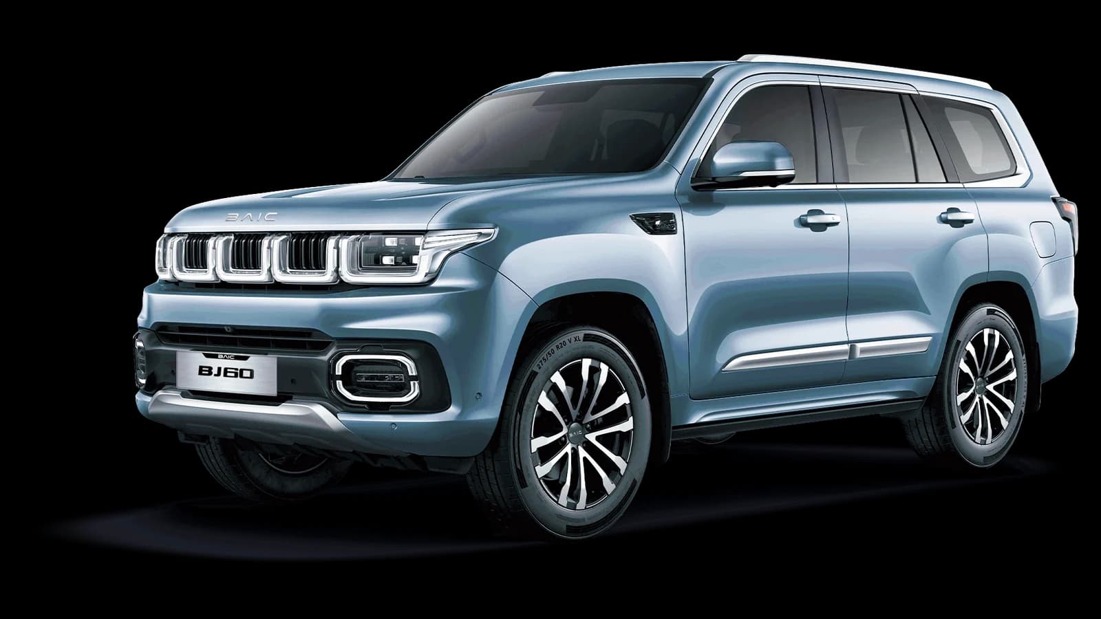 BAIC BJ60 en color Light Blue