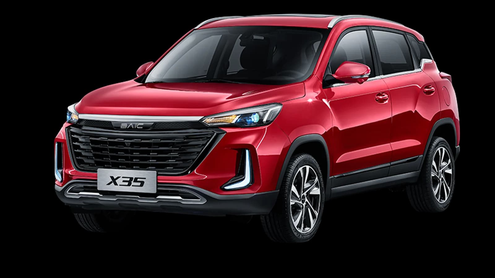 BAIC X35 en color Red