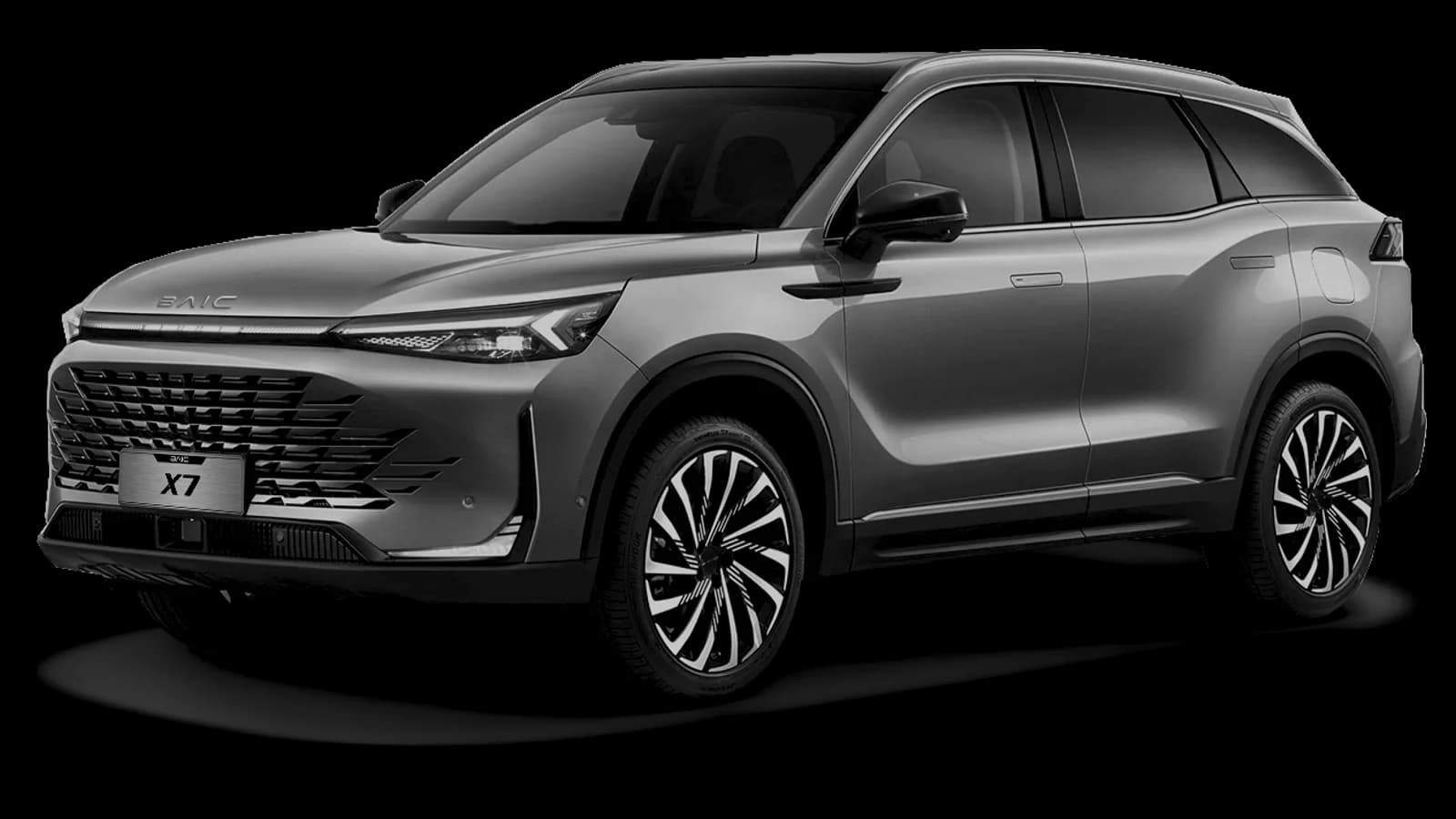 BAIC X7 en color Gray
