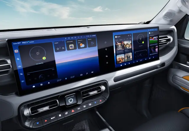 Interior del BAIC BJ40 PRO, foto 15 de 20