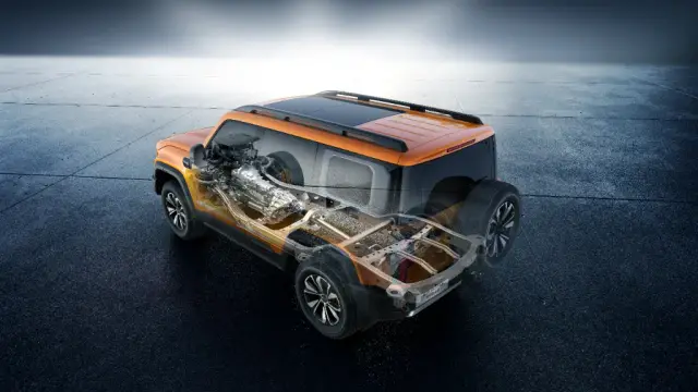 Detalle de tecnología del BAIC BJ40 PRO, foto 1 de 3