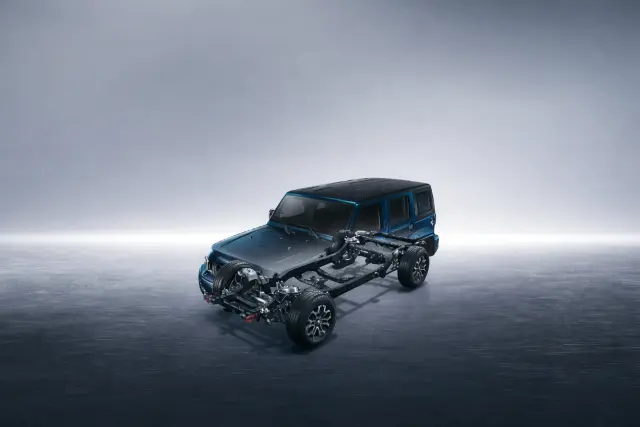 Detalle de tecnología del BAIC BJ40, foto 2 de 2
