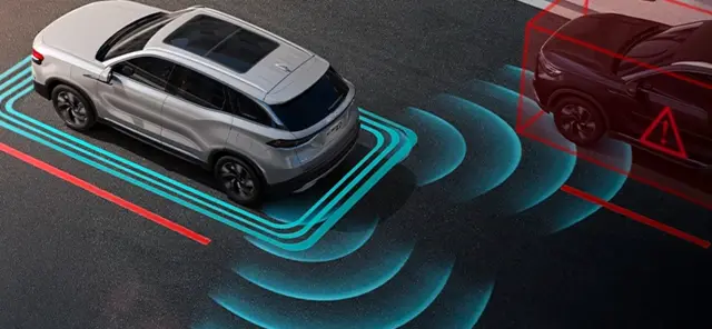 Detalle de tecnología del BAIC X7, foto 2 de 4